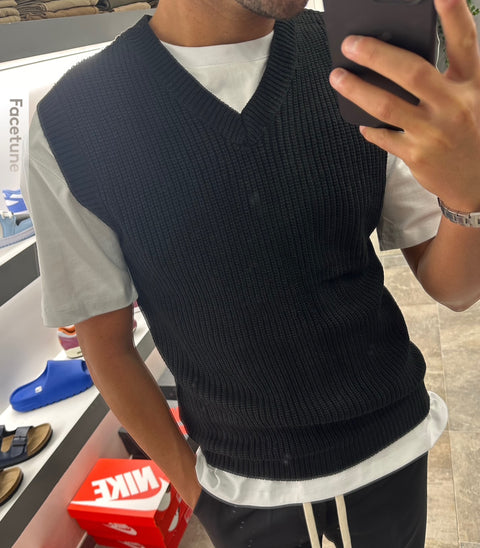 Gilet in maglia