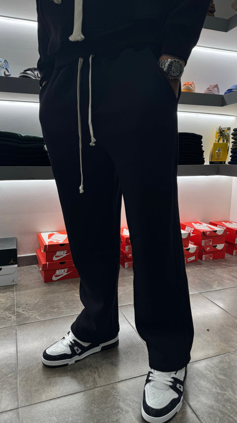 Pantalone tuta baggy nero